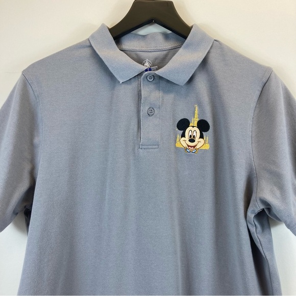 Disney Embroidered Mickey Mouse Polo Shirt Size M - Picture 2 of 10